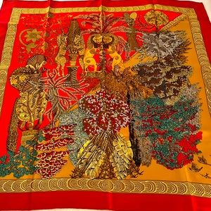 Hermes scarf. Les Legendes de l’Arbes